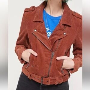 Blank NYC corduroy moto jacket